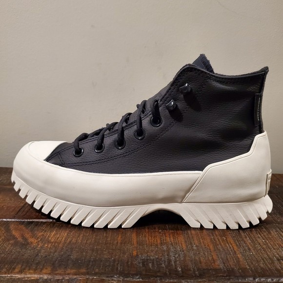 Converse CTAS Lugged 2.0 Counter Climate Shoes High Top Womens 7.5 172057C Black - Picture 7 of 11